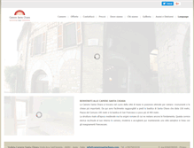Tablet Screenshot of cameresantachiara.com